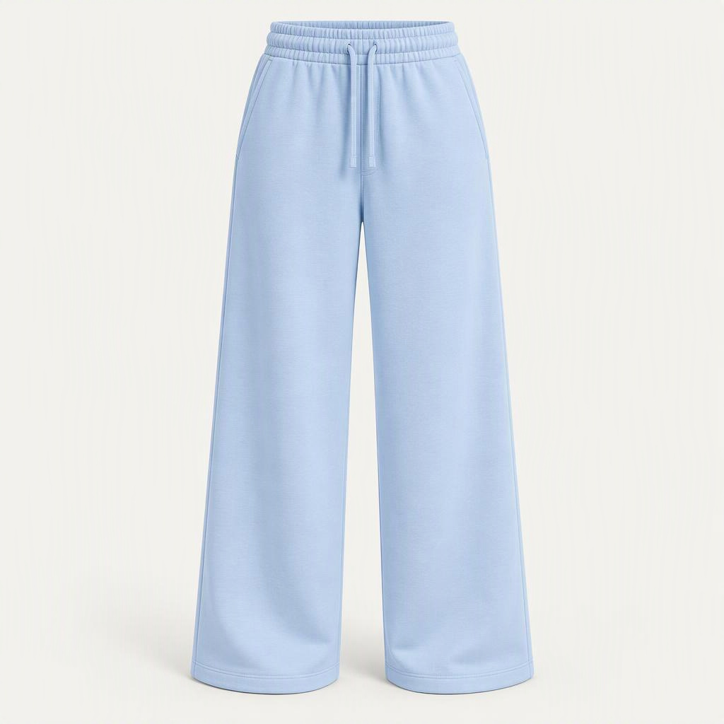Wide Leg Sweatpant „Sky Haze“