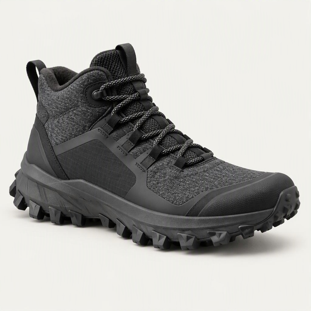 Winter Run Grip „Charcoal Heather“
