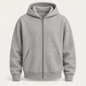 Zip Hoodie „Cement“