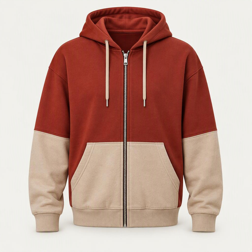 Zip Hoodie „Rust Canyon“