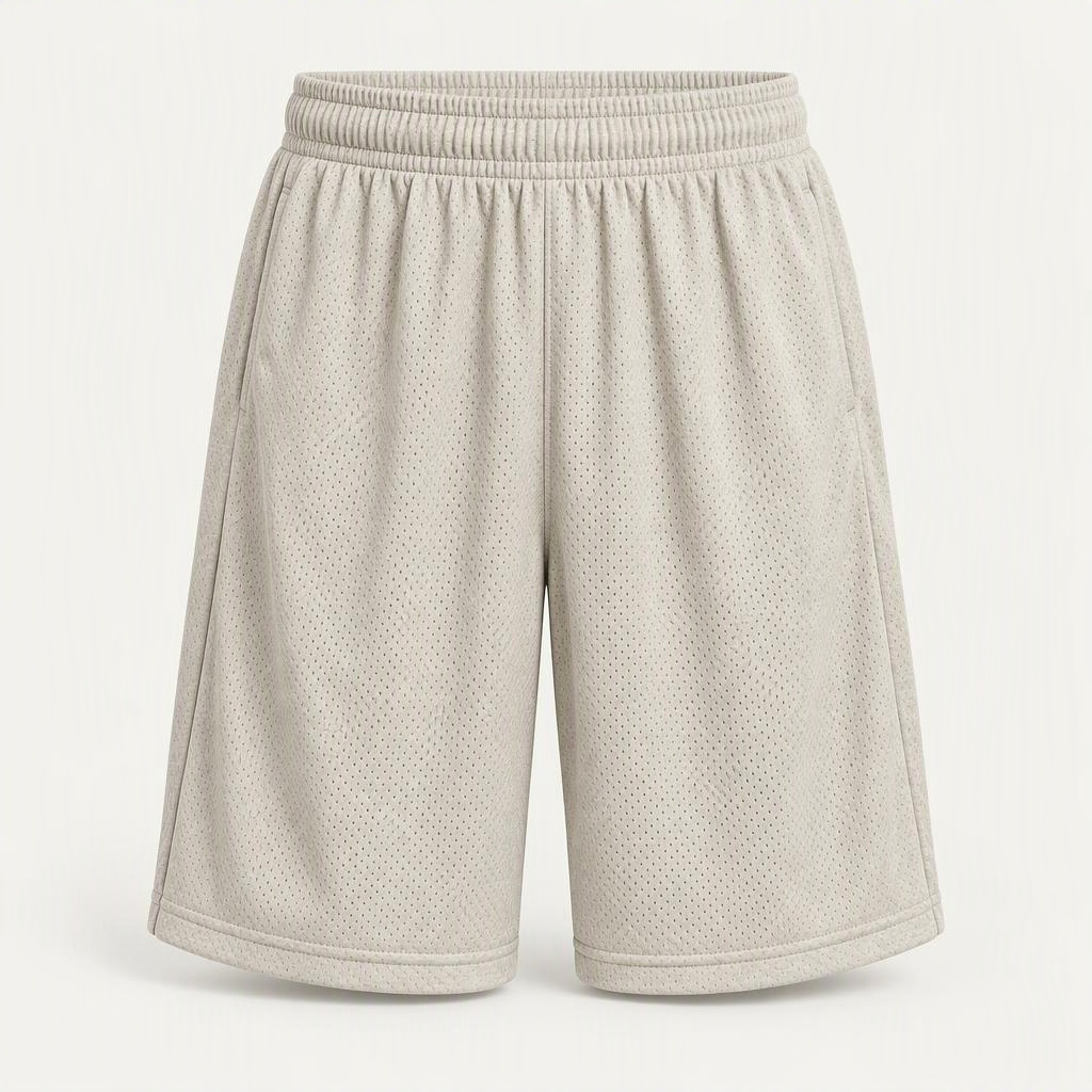 Basketball Short Mesh „Oatmeal“