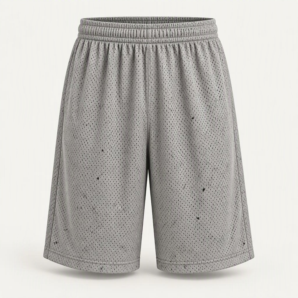 Basketball Short Mesh „Cement“