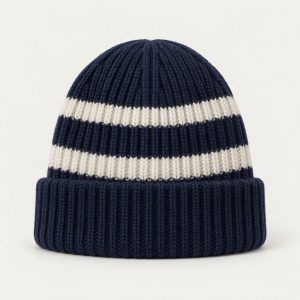 Beanie Rib „Navy Chalk“
