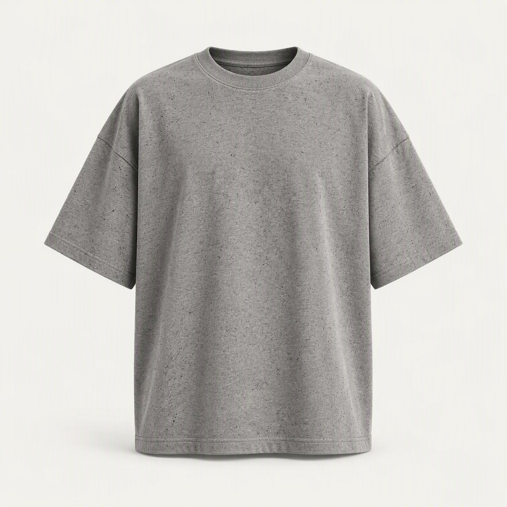 Boxy Tee „Cement“