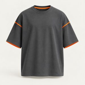 Boxy Tee „Graphite Neon“