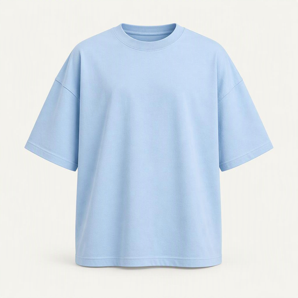 Boxy Tee „Sky Haze“