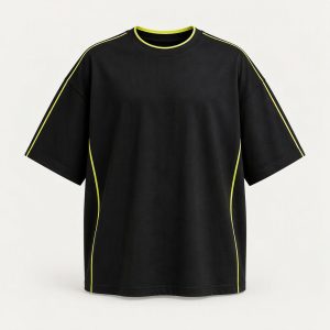 Boxy Tee „Volt Black“