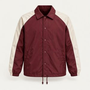 Coach Jacket „Burgundy Cream“
