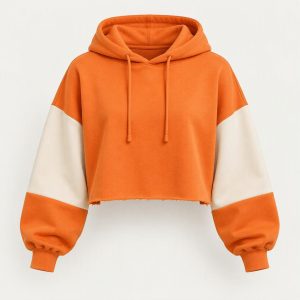 Cropped Hoodie „Tangerine Dream“