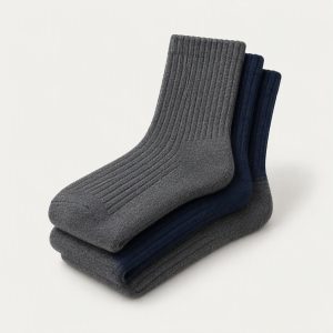 Crew Socks 3er-Pack „Slate Navy“