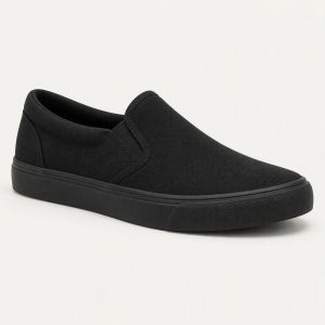 Canvas Slip-On „Triple Black“