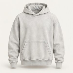 Garment Dyed Hoodie „Glacier White“