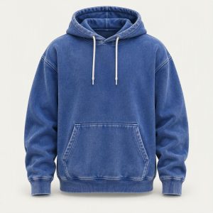 Garment Dyed Hoodie „Cobalt Rush“