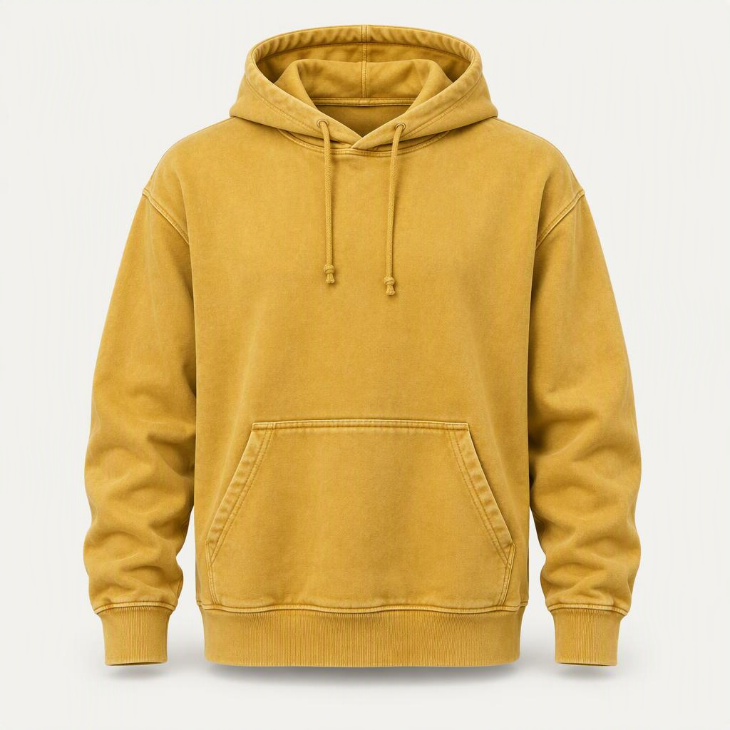 Garment Dyed Hoodie „Saffron“