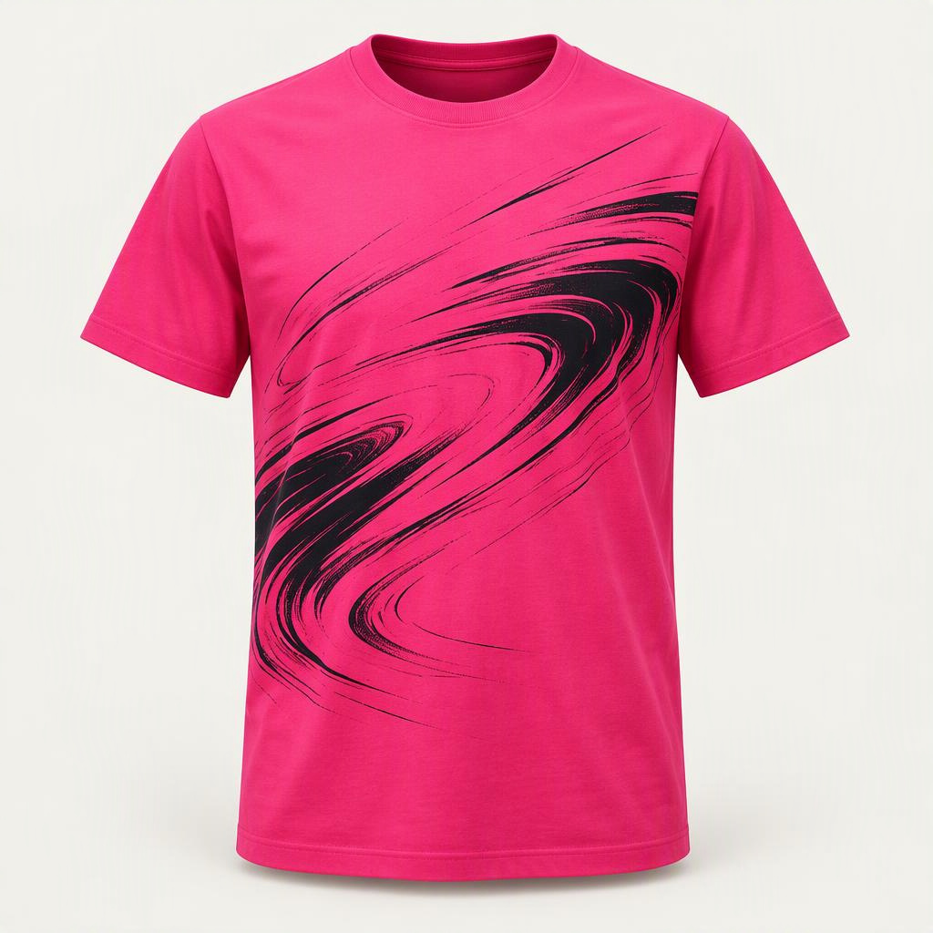 Graphic Motion Tee „Electric Pink“