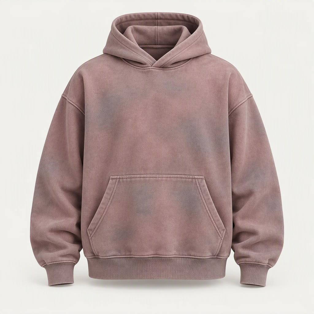 Heavyweight Hoodie „Smoke Rose“