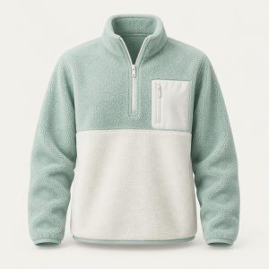 Half-Zip Fleece „Arctic Mint“
