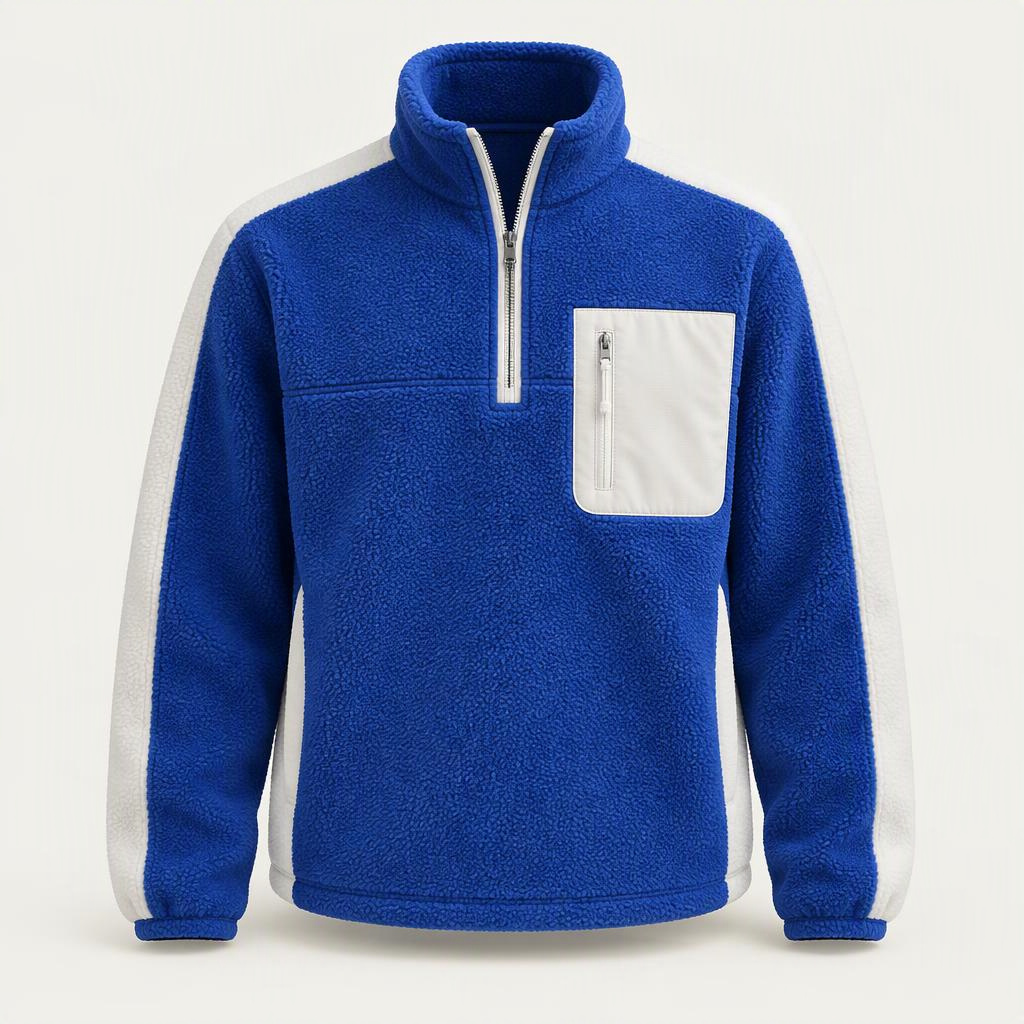 Half-Zip Fleece „Cobalt Rush“