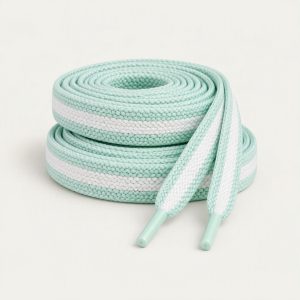 Schnürsenkel flach „Arctic Mint“