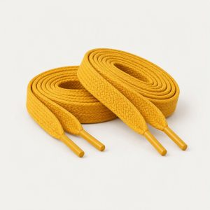 Schnürsenkel flach „Saffron“