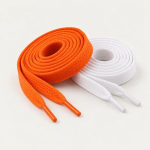 Schnürsenkel flach „Signal Orange“