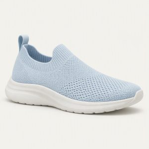 Laceless Knit Slip „Ice Blue“