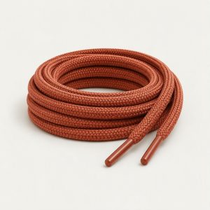 Schnürsenkel rund „Terracotta“