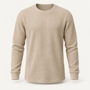 Longsleeve Waffle „Sand Dune“