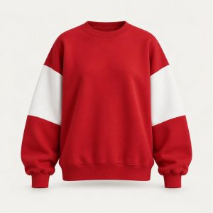 Oversized Crewneck „Cherry Red“