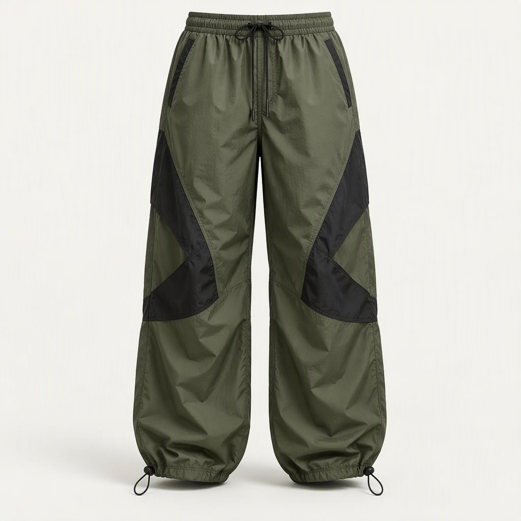Parachute Pant „Olive Night“