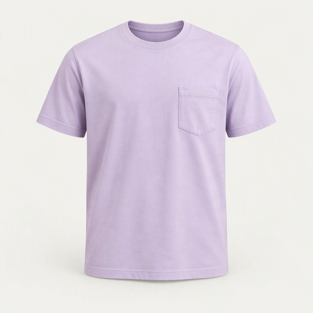Pocket Tee „Lilac Mist“