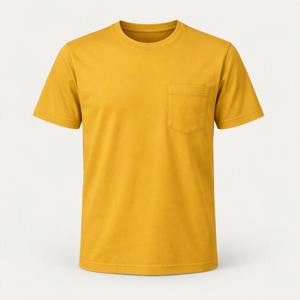 Pocket Tee „Saffron“