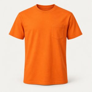 Pocket Tee „Signal Orange“