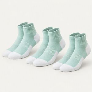 Quarter Socks 3er-Pack „Arctic Mint“