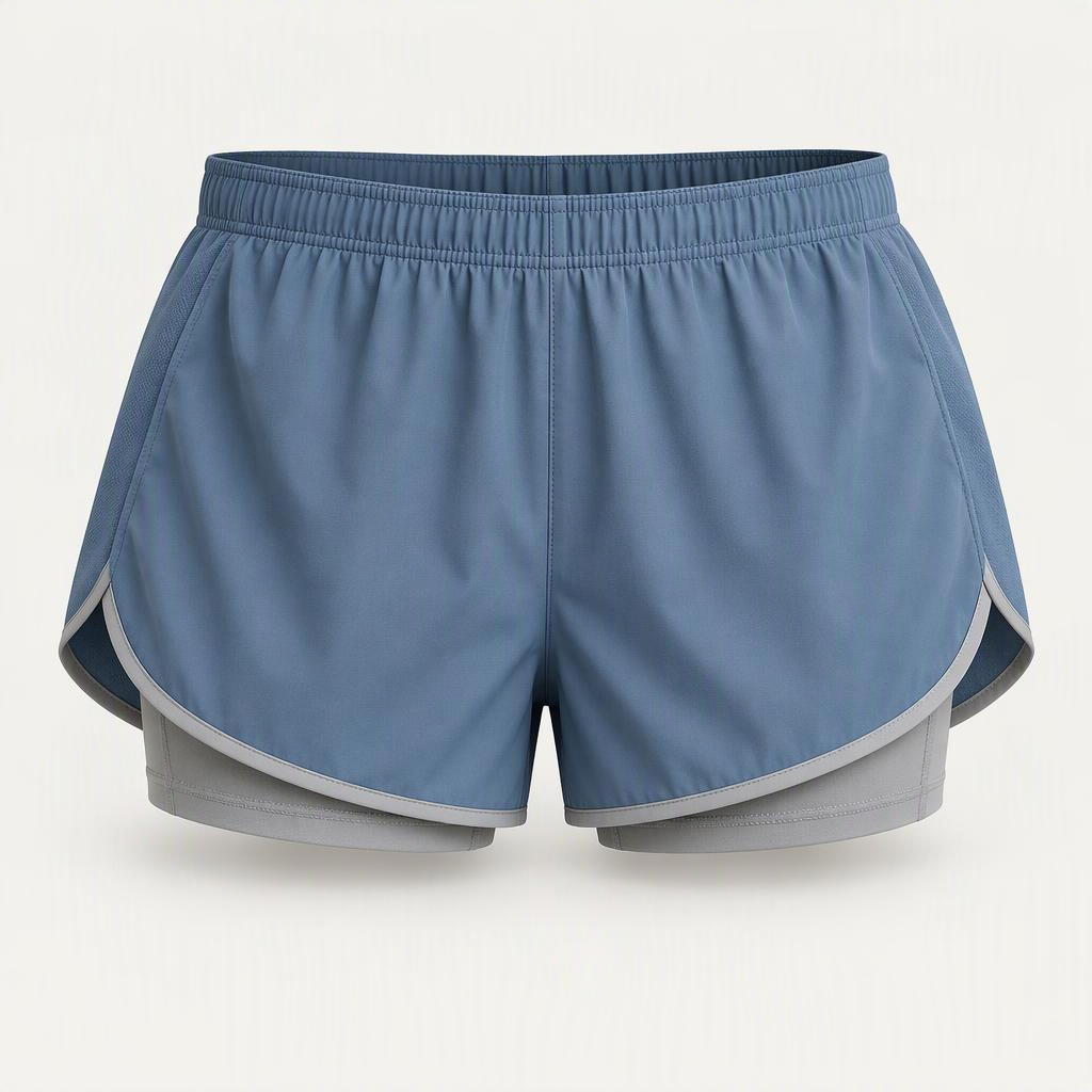 Run Short 5" „Steel Blue“