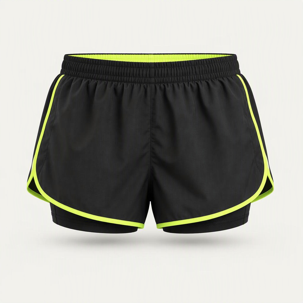 Run Short 5" „Volt Black“