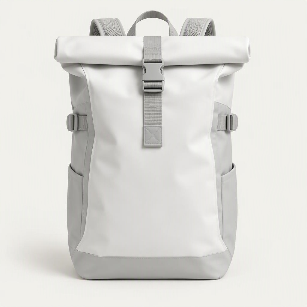 Roll-Top 28 L „Glacier White“