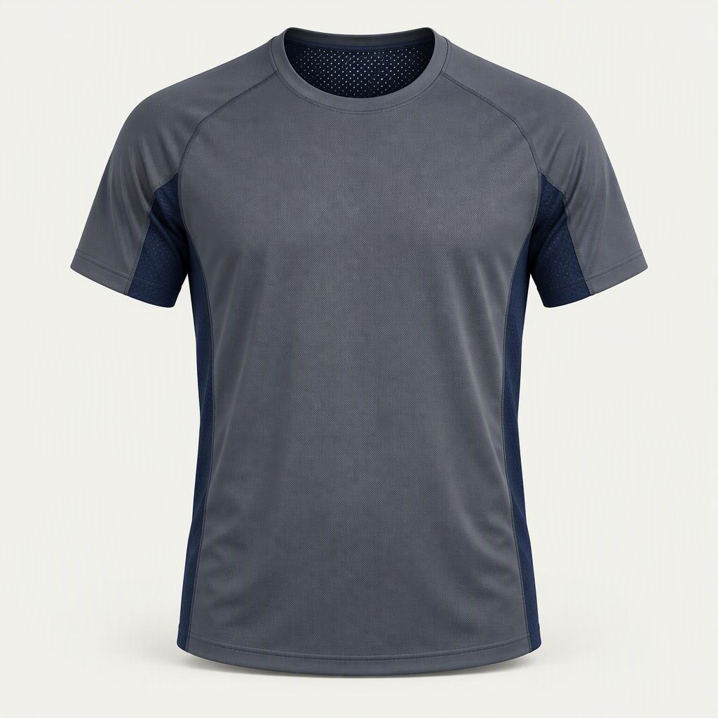 Run Tee Dry „Slate Navy“