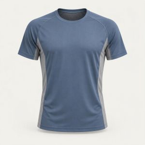 Run Tee Dry „Steel Blue“