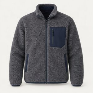 Sherpa Fleece Jacket „Slate Navy“
