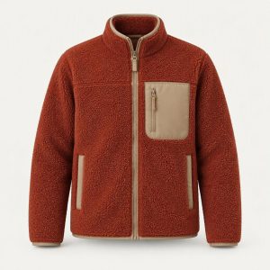 Sherpa Fleece Jacket „Rust Canyon“
