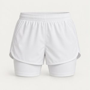 2-in-1 Short „Triple White“
