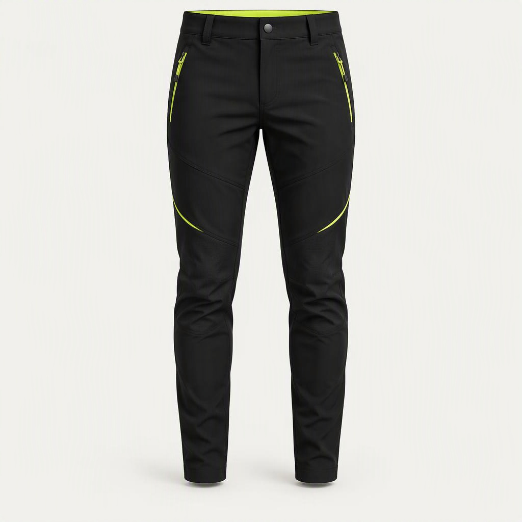 Tech Pant Stretch „Volt Black“