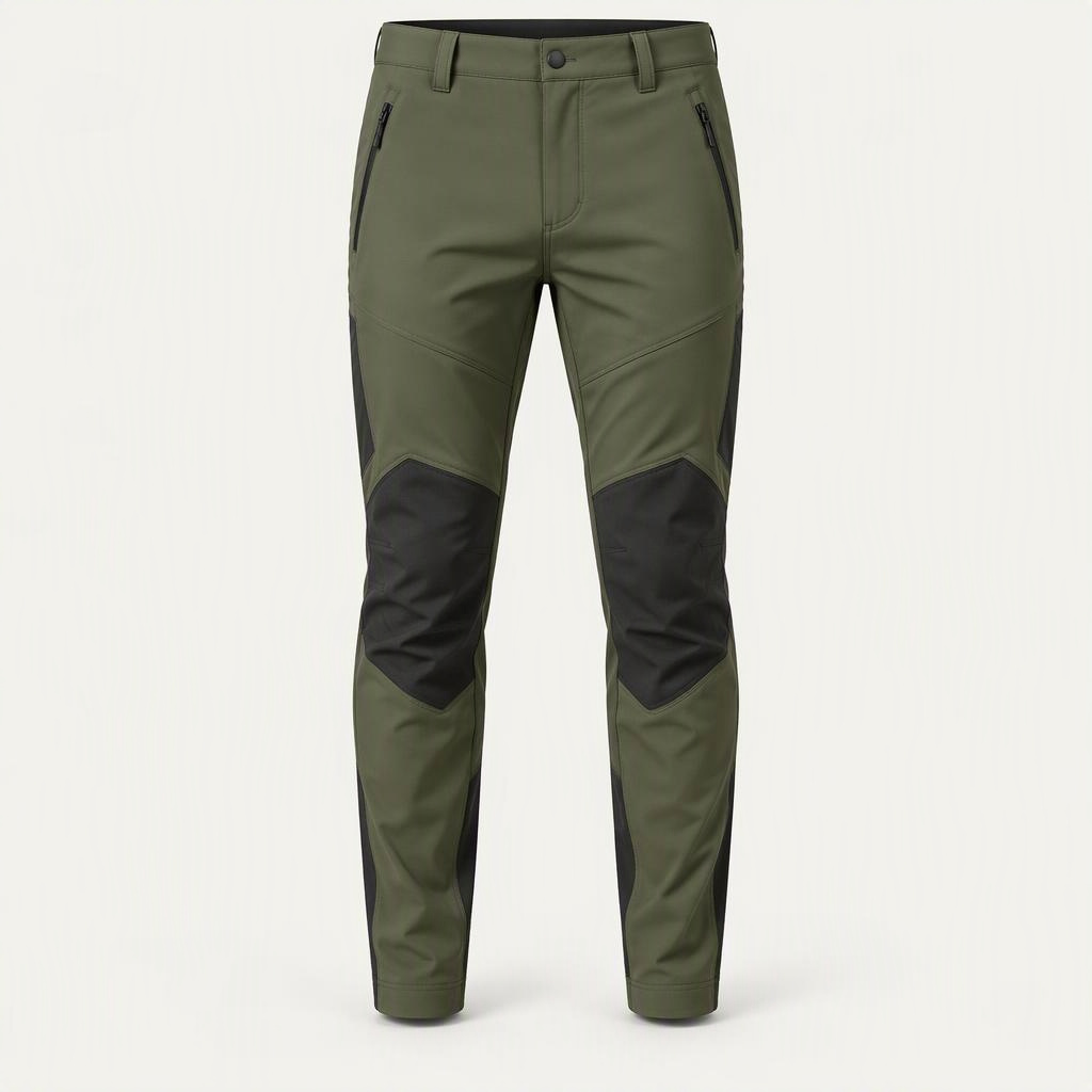 Tech Pant Stretch „Olive Night“