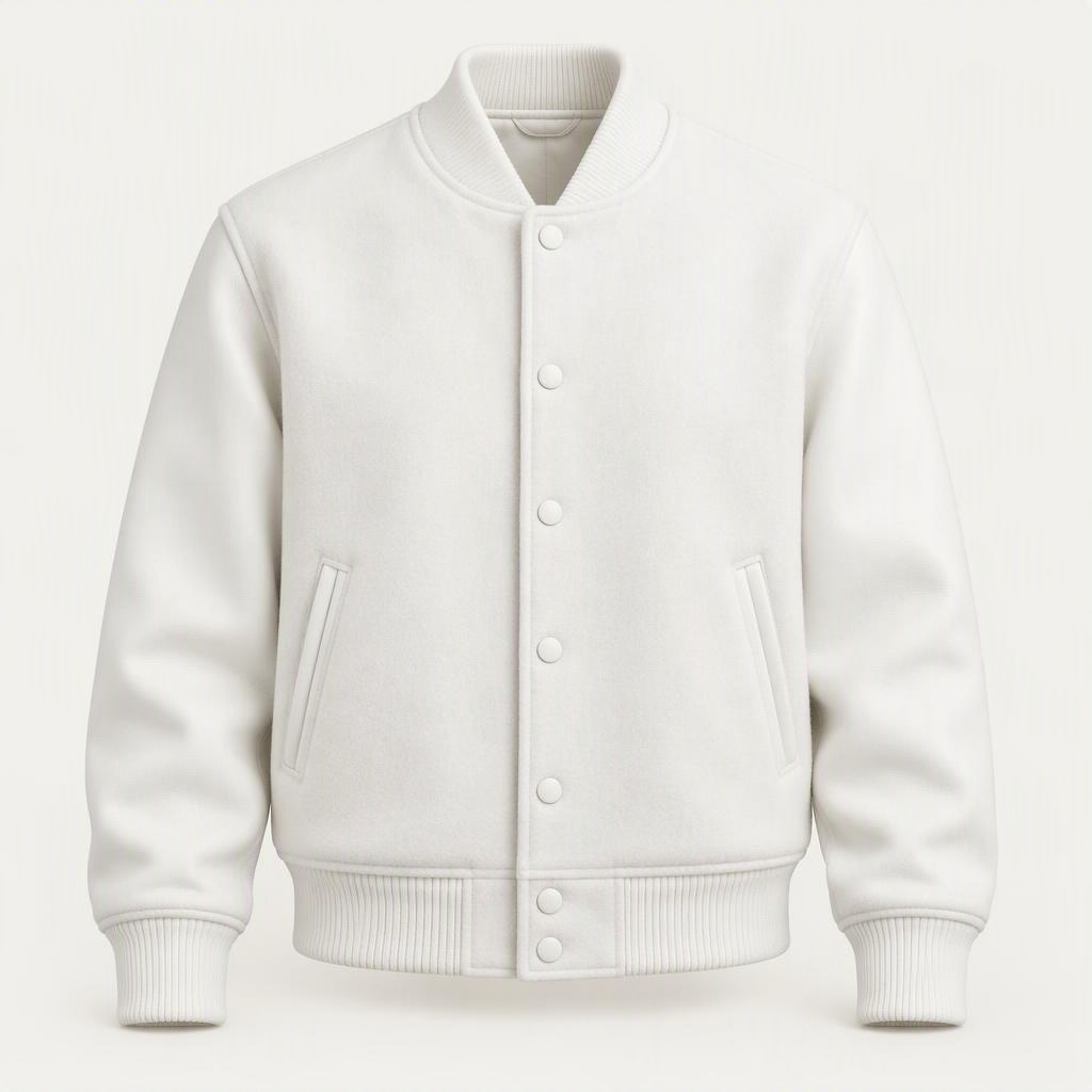 Varsity Jacket „Triple White“