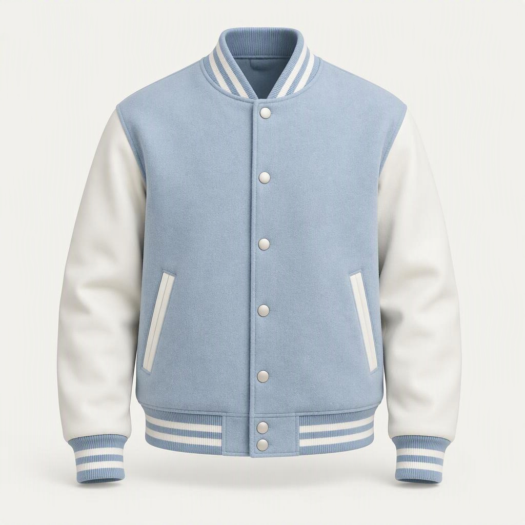 Varsity Jacket „Ice Blue“