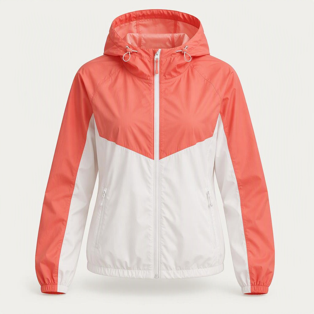 Windbreaker Packable „Coral Pop“