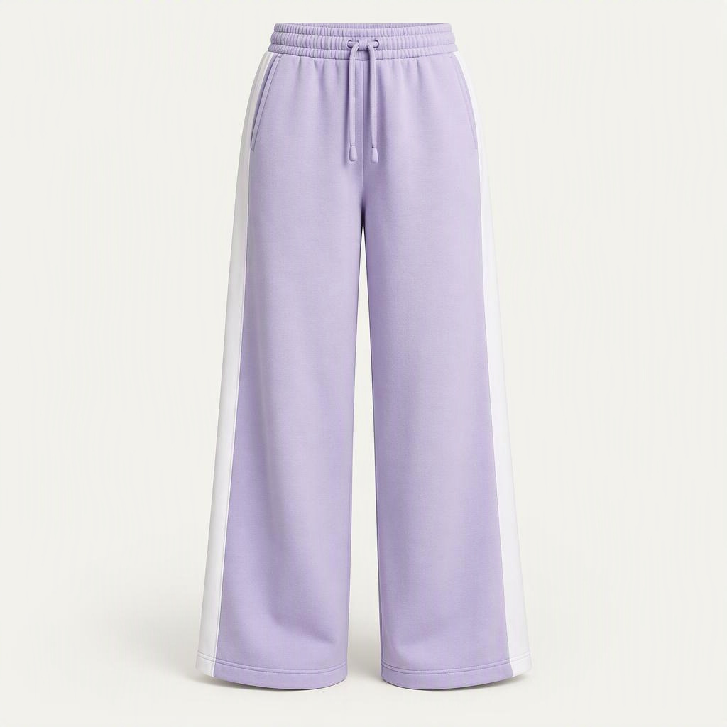 Wide Leg Sweatpant „Lilac Mist“