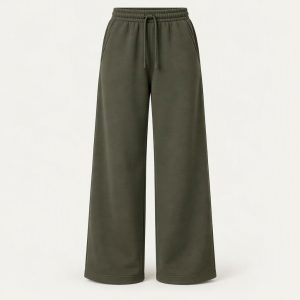 Wide Leg Sweatpant „Shadow Olive“