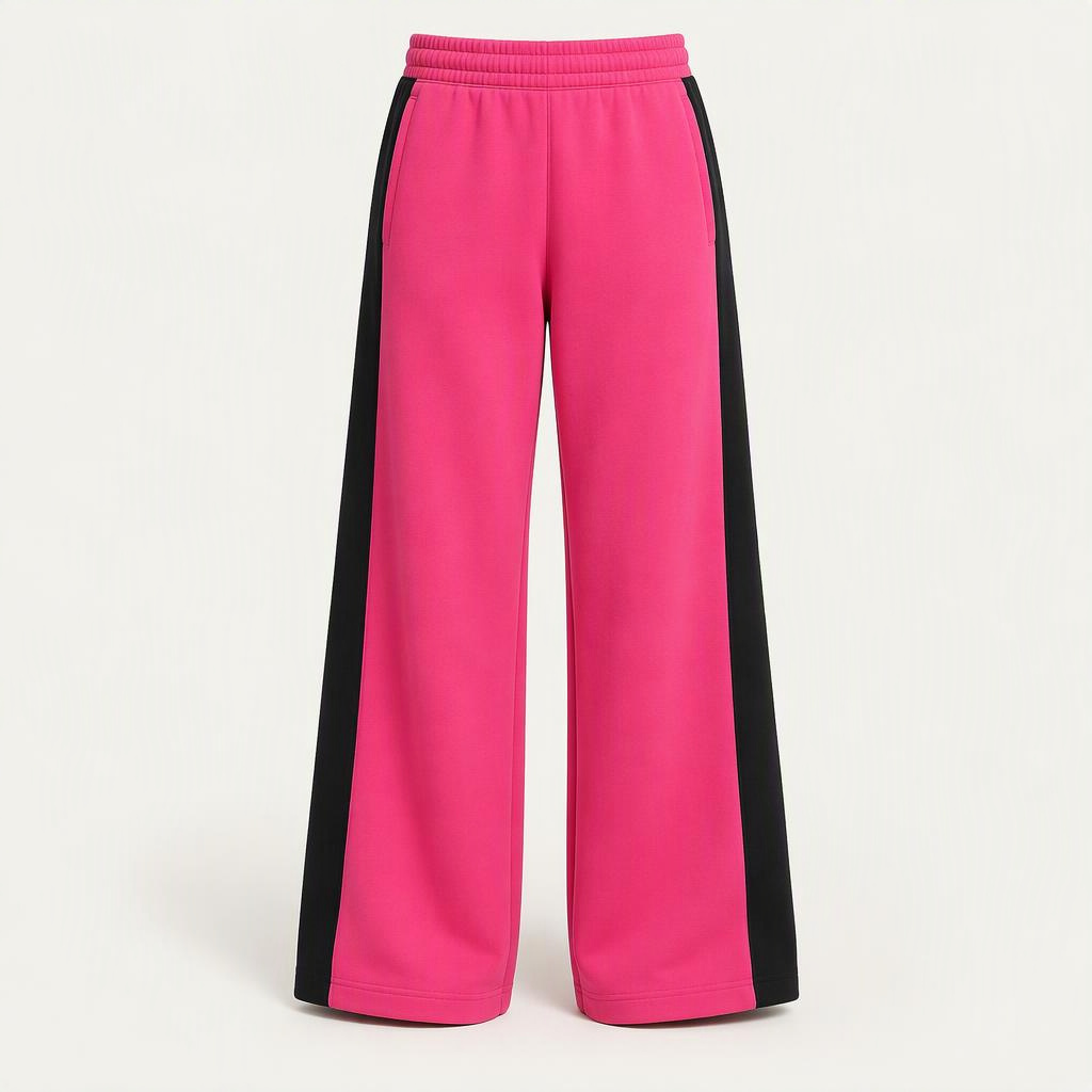 Wide Leg Sweatpant „Electric Pink“
